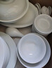 景德鎮(zhèn)（jdz）官方陶瓷高溫白瓷中式餐具飯碗面碗湯碗餐盤禮盒裝結(jié)婚中秋節(jié)禮物 【68%用戶選擇】流霜餐具 56頭 曬單實(shí)拍圖