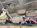 鳳凰（Phoenix）電動(dòng)車(chē)新款女生小型輕便新國標電動(dòng)自行車(chē)成人電瓶車(chē)雙人代步通勤長(cháng)續航電單車(chē)兩輪助力車(chē) 櫻花粉【全國聯(lián)保 終身保障】 【鉛酸】12A載能-助力續航65公里 曬單實(shí)拍圖