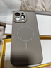 奶小鴨（NEYAA）適用蘋果16promax手機(jī)殼iphone16promax保護(hù)套全包超薄Magsafe磁吸液態(tài)硅膠防摔簡約男女款 鈦原色 曬單實拍圖
