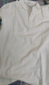 真維斯（JEANSWEST）POLO衫男短袖2025夏季純棉潮流休閑百搭上衣男白色L 曬單實拍圖