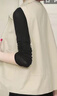 皮爾卡丹（pierre cardin）馬甲背心外套春裝新款媽媽大碼春秋無(wú)袖上衣外搭短款馬夾潮 淺卡其 2XL 建議136-150斤 曬單實(shí)拍圖