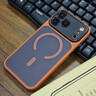 艾派客適用iPhone17Promax手機殼新款磁吸磨砂蘋(píng)果16大視窗金屬感鏡頭全包圍防摔散熱透明保護套簡(jiǎn)約男女 【星宇橙】磁吸充電-自帶相機按鍵+鋼化膜 iPhone17Promax 曬單實(shí)拍圖