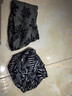 抖芊 男士圍脖 護頸 冬季圍脖男士保暖脖套帽子兩用冬季春秋薄款護頸脖子頸椎百變圍巾騎行 黑色】+【深灰雪花】 曬單實(shí)拍圖