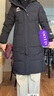 鴨鴨（YAYA）王一博同款冰殼系列戶(hù)外極寒羽絨服男士新款長(cháng)款情侶東北加厚外套 青光黑色【現貨速發(fā)】 S /165 曬單實(shí)拍圖