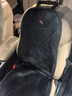 閑鳥(niǎo)汽車(chē)加熱坐墊石墨烯冬季座椅墊車(chē)載電加熱毛絨保暖座墊腰靠一體墊 雙層石墨烯款【主駕單座】【智能啟停-全方位速熱】 12V24V通用座椅改裝背靠一體防滑加熱墊 曬單實(shí)拍圖