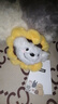 JOY&DOGA向日葵JOY毛絨掛件 包包掛飾可愛(ài)毛絨玩偶掛件 曬單實(shí)拍圖