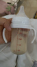 貝親ppsu奶瓶 新生兒奶瓶 寬口徑寶寶水瓶 嬰兒喝奶瓶 兒童離乳吸管瓶 240ml 帶M奶嘴（3月+）+L奶嘴 曬單實(shí)拍圖