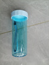 特百惠（Tupperware）瑩彩430ML塑料杯男女士學(xué)生夏季運動(dòng)水杯子戶(hù)外便攜大容量 冰水藍 曬單實(shí)拍圖