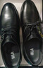 海瀾之家HLA皮鞋男士商務(wù)休閑秋冬正裝德比鞋子男H164/H172 增高款40 曬單實(shí)拍圖