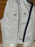 JEEP純棉運動(dòng)套裝男春秋立領(lǐng)開(kāi)衫衛衣兩件套冬季加絨加厚運動(dòng)服套裝男 薄款 淺灰-6189 XL 建議120-135斤 曬單實(shí)拍圖