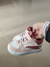 安踏兒童運動(dòng)鞋女?huà)胗變簩殞殞W(xué)步鞋源夢(mèng)秋季新款軟革面魔術(shù)貼高幫板鞋 安踏白/光暈粉/星塵紅-3 27 曬單實(shí)拍圖