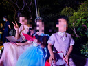 蘿卜唄唄（LUOBOBEIBEI）兒童禮服春裝英倫馬甲套裝男童花童婚禮演出服 卡其四件套 120  曬單實(shí)拍圖