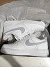 耐克空軍一號(hào)男子膠底運(yùn)動(dòng)鞋冬季板鞋NIKE AIR FORCE 1 FJ4146 117白/幻影 41 曬單實(shí)拍圖