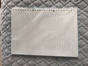 晨光（M&G）文具b5活頁(yè)紙活頁(yè)本替芯記事本本子內芯橫線(xiàn)60張/26孔單本APY9E20P-A開(kāi)學(xué)必備 曬單實(shí)拍圖