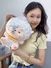 正版喜羊羊與灰太狼毛絨公仔可愛(ài)抱抱懶羊羊玩偶小灰灰娃娃禮物女 懶洋洋 35厘米（0.5kg 曬單實(shí)拍圖