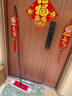 微力達（Vileda）平板拖把45cm1桿2布雙效纖維拖布高級地擦吸水墩布腳踩一鍵換布 曬單實(shí)拍圖