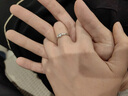 925銀情侶戒指一對鐘久久對戒結婚定情信物紀念情人禮物送女男友 S925純銀情侶一對/異地戀可分開(kāi)發(fā)貨/賀卡 曬單實(shí)拍圖
