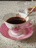 ROYAL ALBERT骨瓷咖啡杯茶具杯碟可愛(ài)小清新田園復古風(fēng) 俏皮粉 曬單實(shí)拍圖