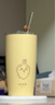 名創(chuàng  )優(yōu)品（MINISO）chiikawa系列吸管鋼杯吸管杯保溫水杯學(xué)生兒童水杯550mL(Usagi) 曬單實(shí)拍圖