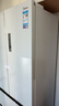 美的（Midea）M60系列520純平全嵌法式多門(mén)四開(kāi)門(mén)家用冰箱超薄雙系統循環(huán)大容量無(wú)霜BCD-520WUFPZM(E)白國家補貼 曬單實(shí)拍圖