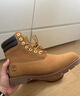 添柏嵐（Timberland）踢不爛男鞋大黃靴戶(hù)外防潑水防污偏大|A1P3L A1P3LW/小麥色 TB1 僅批次不同 41 曬單實(shí)拍圖