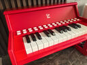 Hape兒童鋼琴 25鍵木質(zhì)多功能燈光教學(xué)電子鋼琴初學(xué) 益智玩具兒童禮物 25鍵聲光教學(xué)桌面鋼琴紅色 3-12Y 曬單實(shí)拍圖