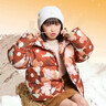 安奈兒（Annil）童裝女童短款羽絨服2024秋冬季新款中大童時(shí)尚休閑加厚外套 曬單實(shí)拍圖
