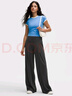 lululemon丨Align? 女士運(yùn)動(dòng)闊腿褲 *常規(guī)款 LW5GRFR 石墨灰 線上專(zhuān)售 XS /4 曬單實(shí)拍圖