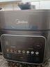 美的（Midea）【國家補貼】0涂層精鋼厚釜電壓力鍋5L雙膽全自動(dòng)智能預約家用煲湯煮飯電飯煲C5856G高壓鍋4-6人 曬單實(shí)拍圖