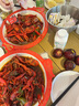 GUO LIAN國聯(lián) 國產(chǎn)鹽凍大蝦 無(wú)冰凈重3斤 特大號45-60只 白對蝦中秋海鮮 曬單實(shí)拍圖