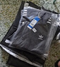 adidas休閑簡約三條紋梭織立領(lǐng)夾克外套男裝秋季阿迪達(dá)斯三葉草 黑色 (偏小，推薦買大1碼)   M 曬單實(shí)拍圖