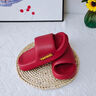 潔麗雅買(mǎi)一送一結婚拖鞋女夏季情侶婚慶陪嫁室內居家用厚底防臭拖鞋男款 新娘紅+新郎紅 38-39 女+42-43男 曬單實(shí)拍圖