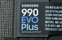三星（SAMSUNG）新品990 EVO Plus固態(tài)硬盤PCIe4.0協(xié)議兼容PCIe5.0 2T順序讀速至高7250MB/s 隨機讀速至高1000KIPO 990 EVO Plus1T 曬單實拍圖