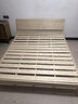 愛(ài)迪威實(shí)木床簡(jiǎn)易床雙人床成人主臥床架單人床學(xué)生床現代簡(jiǎn)約儲物經(jīng)濟型 標準透氣款裸床40高 1000×1900  框架結構 曬單實(shí)拍圖