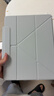 閃魔適用ipad air7/6保護套13英寸M3芯片2025/24款四邊磁吸拆分蘋(píng)果平板透明亞克力保護殼-灰色 曬單實(shí)拍圖