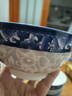 懷賢中國風(fēng)青花瓷碗湯碗套裝碗餐具套裝家用面碗吃飯碗面碗沙拉碗 青花4.5直口碗10只 曬單實(shí)拍圖