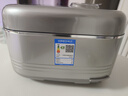 美的（Midea）花瓣IH電飯煲3-4-5人0釜抗菌青瓷鼎釜多功能家用智能電飯鍋蒸煮一體煮粥雜糧飯4升大容量口感可調 4L 【全域0氟更健康】25年新款 曬單實(shí)拍圖