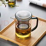 美斯尼 泡茶杯玻璃茶杯帶嘴泡茶壺茶水分離杯花茶杯功夫茶具 曬單實(shí)拍圖