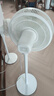 美的（Midea）幸運(yùn)草安睡風(fēng)扇家用電風(fēng)扇直流變頻落地扇 WiFi智控循環(huán)風(fēng)扇1級能效遙控轉(zhuǎn)頁扇 【幸運(yùn)草風(fēng)扇PLUS-WIFI智控】SDI35MQ 曬單實(shí)拍圖