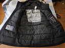京東京造【進(jìn)口極寒系列】蓄熱鵝絨服男外套保暖三防羽絨服中長(cháng)款曜石黑XL 曬單實(shí)拍圖