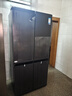 美的（Midea）熊墩墩系列601/603升十字四開(kāi)門(mén)風(fēng)冷無(wú)霜一級能效變頻雙系統底部散熱超薄零嵌PST+凈化大容量冰箱 BCD-601WUSPZM(E) 曬單實(shí)拍圖