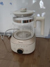 美的（Midea）全玻璃養生壺全自動(dòng)燒水壺母嬰恒溫電熱水壺花茶壺全包裹護底防碎1.5L MK-YS15B201 曬單實(shí)拍圖