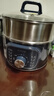蘇泊爾（SUPOR）電蒸鍋 電煮鍋家用多功能電鍋早餐蒸玉米包子鍋電火鍋13L大容量不銹鋼蒸鍋ZN26YK885 曬單實(shí)拍圖