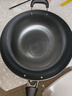 愛(ài)仕達（ASD）炒鍋鑄鐵鍋不銹無(wú)涂層平底炒菜鍋32cm燃氣電磁爐通用WG8332QB 曬單實(shí)拍圖