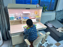愛(ài)果樂(lè )（IGROW）咖啡貓2.0兒童學(xué)習桌書(shū)桌椅套裝寫(xiě)字桌升降中小學(xué)生家用課桌1.2m 曬單實(shí)拍圖