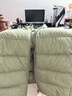 優(yōu)衣庫童裝男童女童高級輕型羽絨連帽外套帽子可拆卸471377 54 綠色 140 曬單實(shí)拍圖