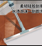 Jepoo懶人拖把免手洗拖地神器擦地板不彎腰硅膠刮水器地刮清潔工具 50CM刮水器加強桿 1把 曬單實(shí)拍圖