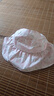lemonkid兒童防曬帽女童空頂帽防紫外線(xiàn)寶寶太陽(yáng)帽遮陽(yáng)帽 知春桃花粉 曬單實(shí)拍圖