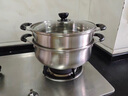 美瓏美利（Millenarie）TOOL+系列中式廚房湯鍋三層不銹鋼蒸鍋蒸籠28cm30cm (含蒸屜) 30cm 28cm 曬單實(shí)拍圖