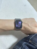 適用蘋(píng)果S11手表表帶S10新款降落傘扣智能手表運動(dòng)彈力表帶 深灰 適用44mm表盤(pán)  iwatch4/5/6/se代 曬單實(shí)拍圖